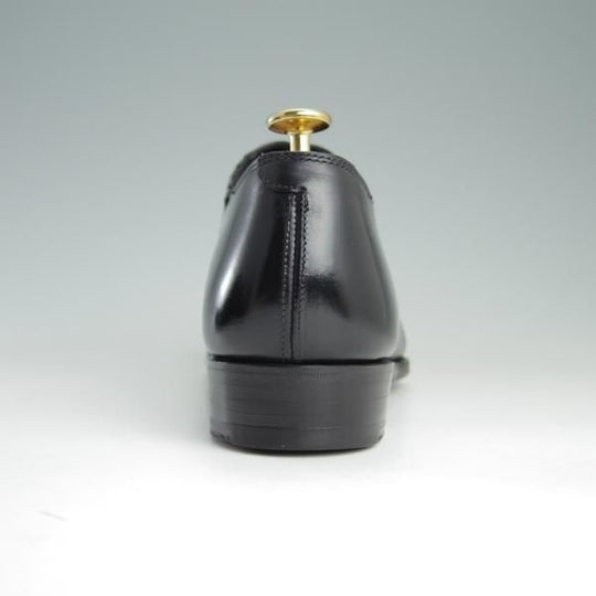 極上★クロケット&ジョーンズ 7E【貴重★(英)ジョージクレバリー別注/ハンドグレード】サイドエラスティック/黒/Crockett&Jones★e299