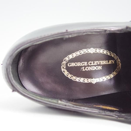 極上★クロケット&ジョーンズ 7E【貴重★(英)ジョージクレバリー別注/ハンドグレード】サイドエラスティック/黒/Crockett&Jones★e299