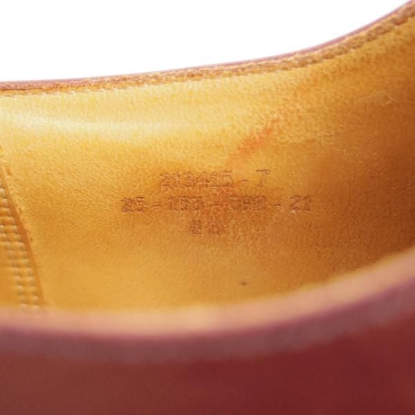 美品★J.M.ウェストン 8D【定価￥129,600-★スプリットトゥ・クラシックダービー/598】25ラスト/Uチップ/茶/Weston/ウエストン★e302