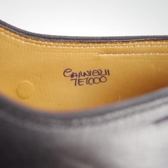 美品★ジョンロブ 7E【定価￥248,400-★プレステージライン/GARNIER 2/ガルニエ/7000ラスト】プレーントゥ/カーフ/黒/JOHN LOBB★e304