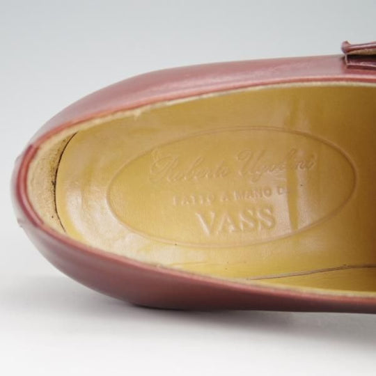 極上★(東欧)VASS/ヴァーシュ SIZE 39【定価15万円程度★Uラスト/ロベルトウゴリーニ】ダブルモンク/Uチップ/カーフ/メンズ★e306