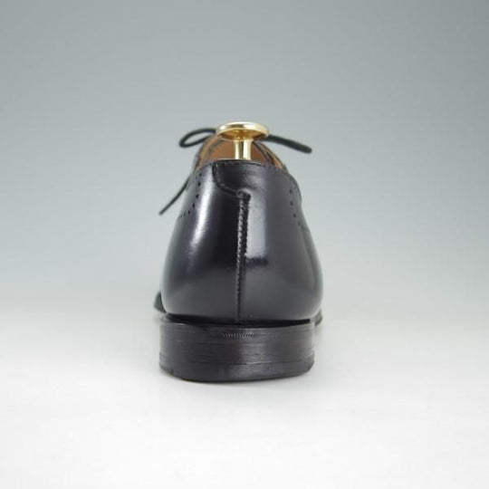 極上★クロケット&ジョーンズ UK6.5/US7D【★ブルックスブラザーズ別注/Peal&co】341ラスト/オックスフォード/黒/Crockett&Jones★e282