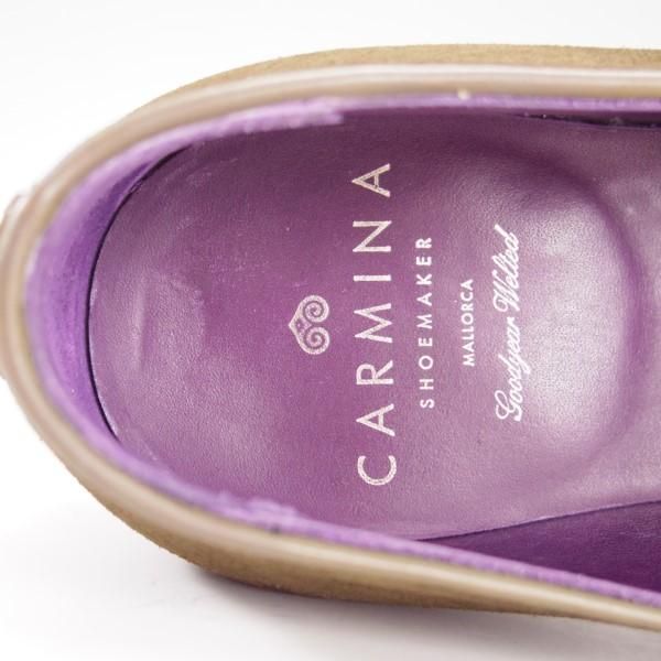 極美品★(スペイン製)カルミナ SIZE 5.5【定価￥71,280-★フルストラップ仕様/コインローファー】80372/UETAMラスト/濃緑/CARMINA★e284