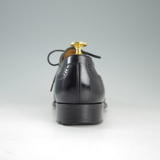 美品★三陽山長 SIZE 7【★オックスフォードシューズ/R309ラスト】カーフ/黒/メンズ/SanyoYamacho★e286