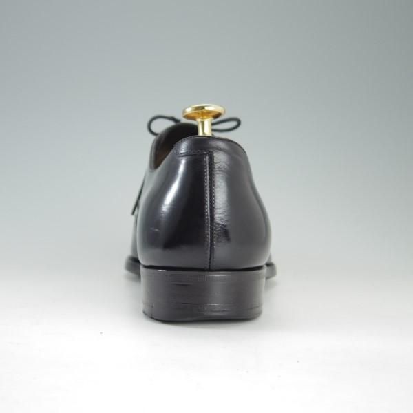 美品★三陽山長 SIZE 7.5【★オックスフォードシューズ】カーフ/黒/メンズ/SanyoYamacho★e287
