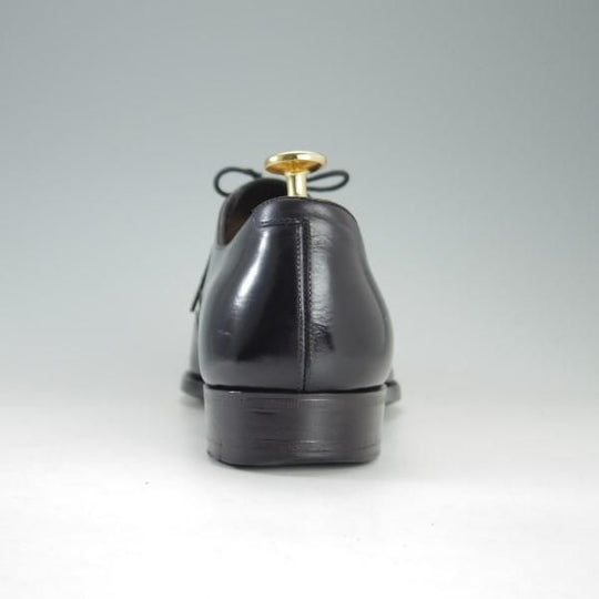 美品★三陽山長 SIZE 7.5【★オックスフォードシューズ】カーフ/黒/メンズ/SanyoYamacho★e287