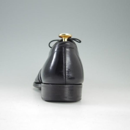 美品★三陽山長 SIZE 7.5【★オックスフォードシューズ】カーフ/黒/メンズ/SanyoYamacho★e287