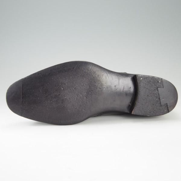 美品★三陽山長 SIZE 7.5【★オックスフォードシューズ】カーフ/黒/メンズ/SanyoYamacho★e287