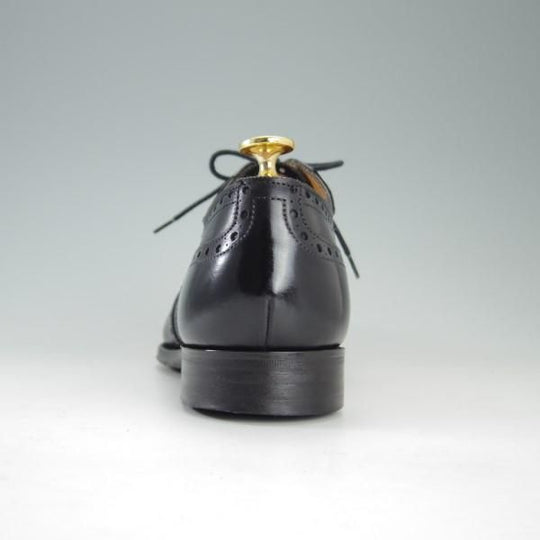 美品★(英)グレンソン 6.5F【貴重★footmaster/フットマスター】22356-01/フルブローグ/カーフ/黒/メンズ/GRENSON★e288