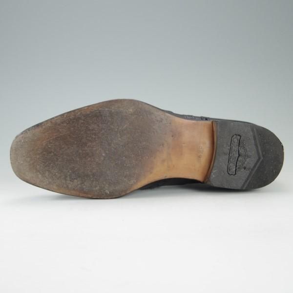 美品★(英)グレンソン 6.5F【貴重★footmaster/フットマスター】22356-01/フルブローグ/カーフ/黒/メンズ/GRENSON★e288