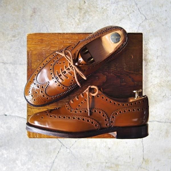 美品☆チャーチ 50G/UK5【定価￥95,040-☆バーウッド/BURWOOD】81