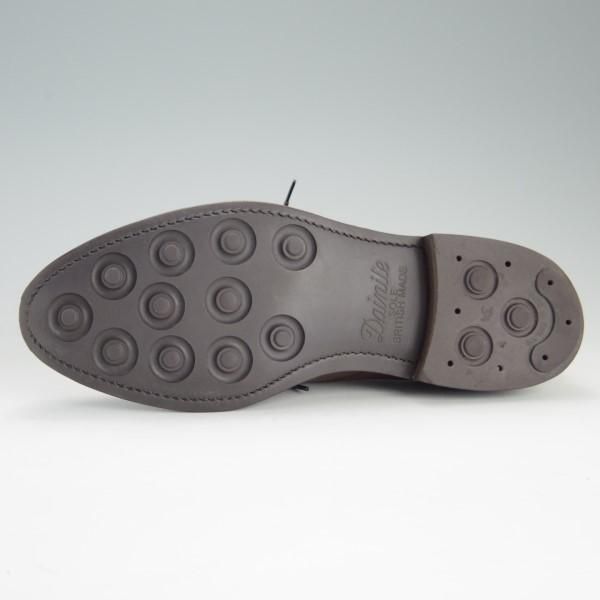 美品★ロイドフットウェア 5.5E【ダイナイトソール仕様★(英)BARKER製/Vシリーズ】Uチップ/カーフ/茶/メンズ/Lloyd Footwear★e310