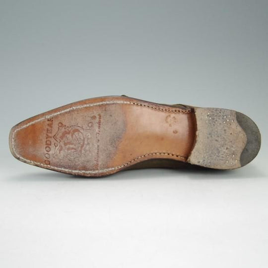 極上★(伊)ベッタニン&ベントゥーリ SIZE 6【グッドイヤーフレックス製法★ダブルモンク】スエード/メンズ/Bettanin&Venturi★e312