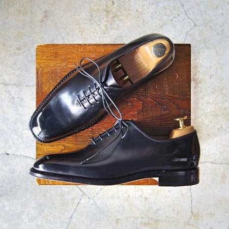 極美品★(伊)サルヴァトーレ・フェラガモ 5EE【最上級★TRAMEZZAライン/トラメッザ】ホールカット/メンズ/Salvatore Ferragamo★e314