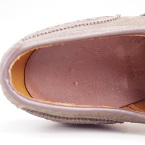 美品★(米)アレンエドモンズ 7.5E【モデル定価￥74,520-★ストランド/Strand】セミブローグ/スエード/メンズ/ALLEN EDMONDS★e322