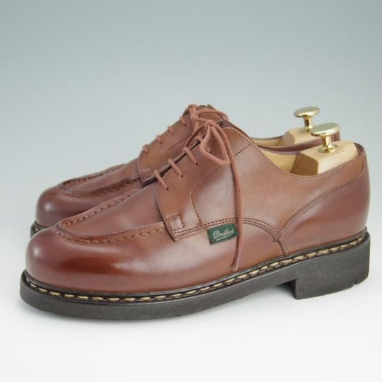 極上★パラブーツ SIZE 6【定価￥70,200-★シャンボード/CHAMBORD】マロン/MARRON/リスレザー/TEXソール/Uチップ/茶/Paraboot★e324