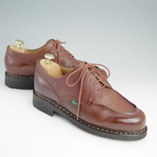 極上★パラブーツ SIZE 6【定価￥70,200-★シャンボード/CHAMBORD】マロン/MARRON/リスレザー/TEXソール/Uチップ/茶/Paraboot★e324