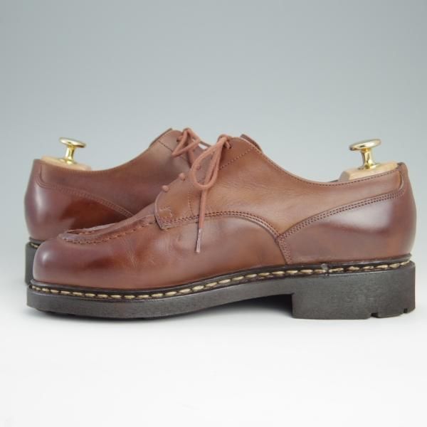 極上★パラブーツ SIZE 6【定価￥70,200-★シャンボード/CHAMBORD】マロン/MARRON/リスレザー/TEXソール/Uチップ/茶/Paraboot★e324