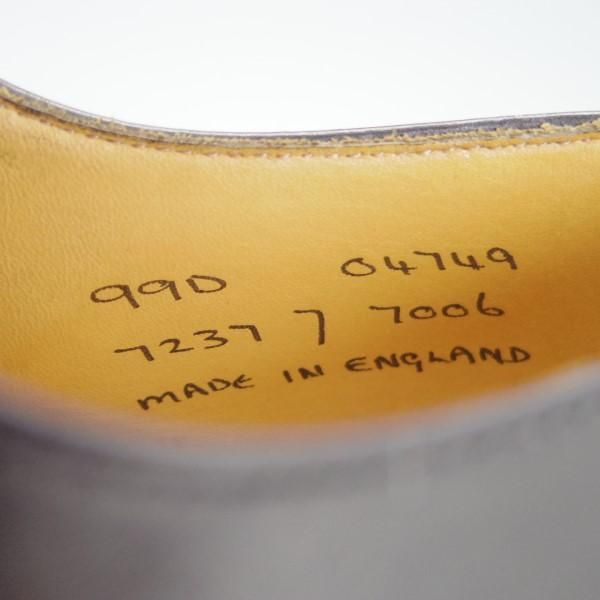 極上★(英)アルフレッド・サージェント製 UK6.5/US7D【★ブルックスブラザーズ別注/Peal&co】フルブローグ/黒/メンズ/Alfred Sargent★e327