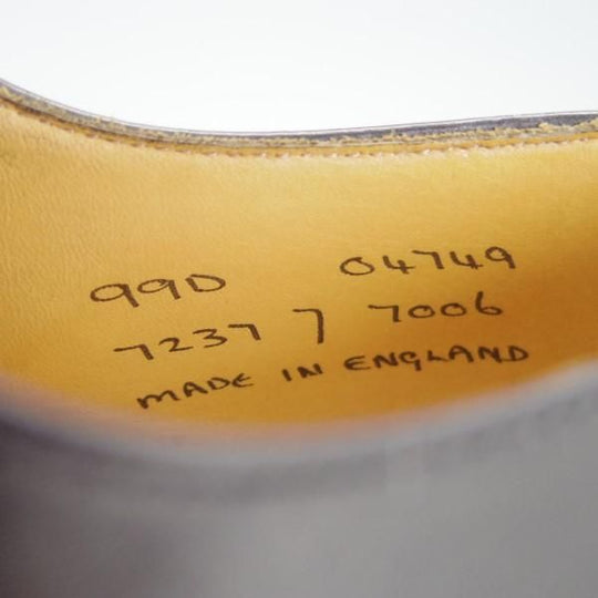 極上★(英)アルフレッド・サージェント製 UK6.5/US7D【★ブルックスブラザーズ別注/Peal&co】フルブローグ/黒/メンズ/Alfred Sargent★e327