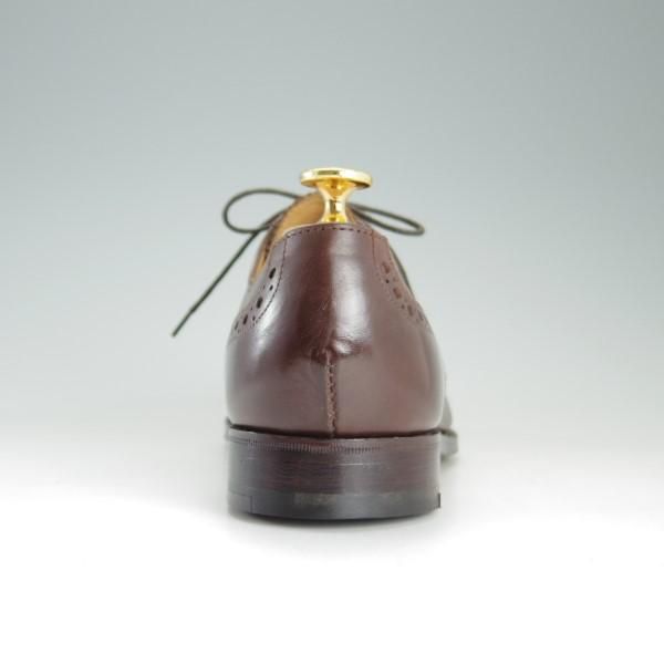 美品★(英)アルフレッド・サージェント製 UK6.5/US7D【★ブルックスブラザーズ別注/Peal&co】フルブローグ/茶/メンズ/Alfred Sargent★e328