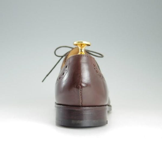 美品★(英)アルフレッド・サージェント製 UK6.5/US7D【★ブルックスブラザーズ別注/Peal&co】フルブローグ/茶/メンズ/Alfred Sargent★e328