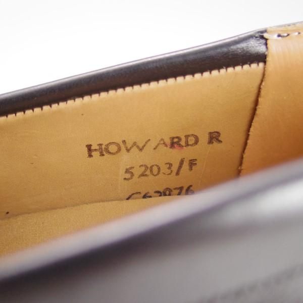 極上★(英)チーニー 7F【モデル定価￥73,440-★ダイナイトソール仕様/HOWARD R】5203ラスト/コインローファー/黒/メンズ/CHEANEY★e330