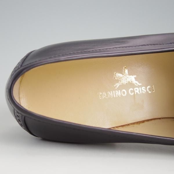 新品★(伊)タニノクリスチー SIZE 6.5【貴重★デッドストック/FRAZOSO/キルトモンク】108449/カーフ/NERO/黒/メンズ/TANINO CRISCI★e334