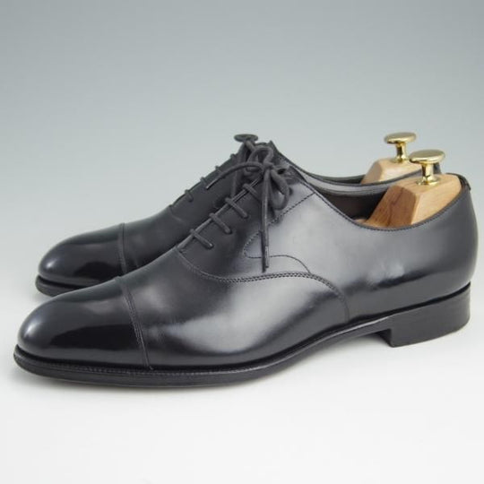美品★エドワードグリーン 7.5E【定価￥174,900-★チェルシー/CHELSEA/202ラスト】ストレートチップ/カーフ/メンズ/EDWARD GREEN★e335