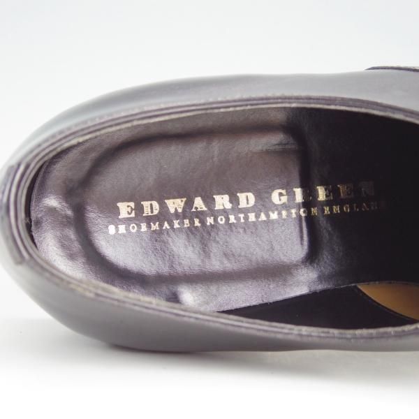 美品★エドワードグリーン 7.5E【定価￥174,900-★チェルシー/CHELSEA/202ラスト】ストレートチップ/カーフ/メンズ/EDWARD GREEN★e335