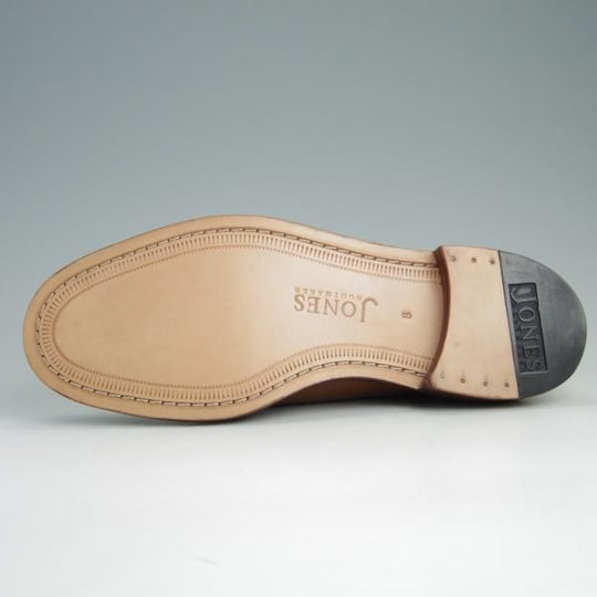 未使用★(英)Jones Bootmaker/ジョーンズ SIZE 8【グッドイヤーウェルテッド製法★プレーントゥ/NOISY】カーフ/茶★e336