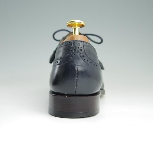 極上★(スペイン製)カルミナ(レディース) SIZE 5【モデル定価￥58,320-★セミブローグ/1547】MADISON/20ラスト/カーフ/紺/CARMINA★e337