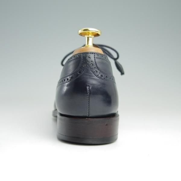 極上★(スペイン製)カルミナ(レディース) SIZE 5【モデル定価￥58,320-★セミブローグ/1547】MADISON/20ラスト/カーフ/紺/CARMINA★e337