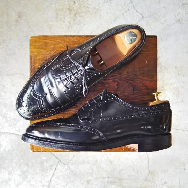 極上★チャーチ 85F/UK8.5【旧チャーチ★ブックバインダーカーフ/73ラスト/GRAFTON】グラフトン/3都市ロゴ/黒/メンズ/Church's★e339