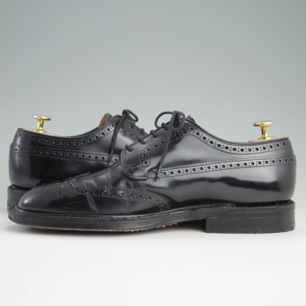 極上★チャーチ 70G/UK7【貴重★73ラスト仕様/GRAFTON/グラフトン】4都市ロゴ/ポリッシュドバインダーカーフ/黒/メンズ/Church's★e341