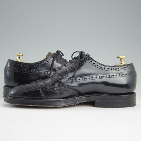 極上★チャーチ 70G/UK7【貴重★73ラスト仕様/GRAFTON/グラフトン】4都市ロゴ/ポリッシュドバインダーカーフ/黒/メンズ/Church's★e341