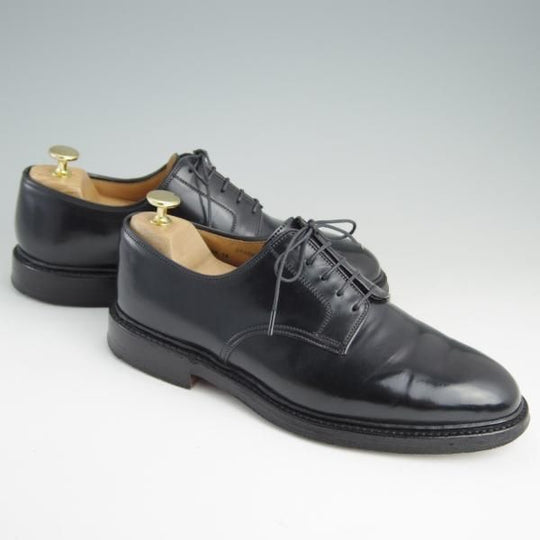 極上★クロケット&ジョーンズ 6.5E【貴重★コードバン仕様/GRASMERE】325ラスト/プレーントゥ/黒/メンズ/Crockett&Jones★e342