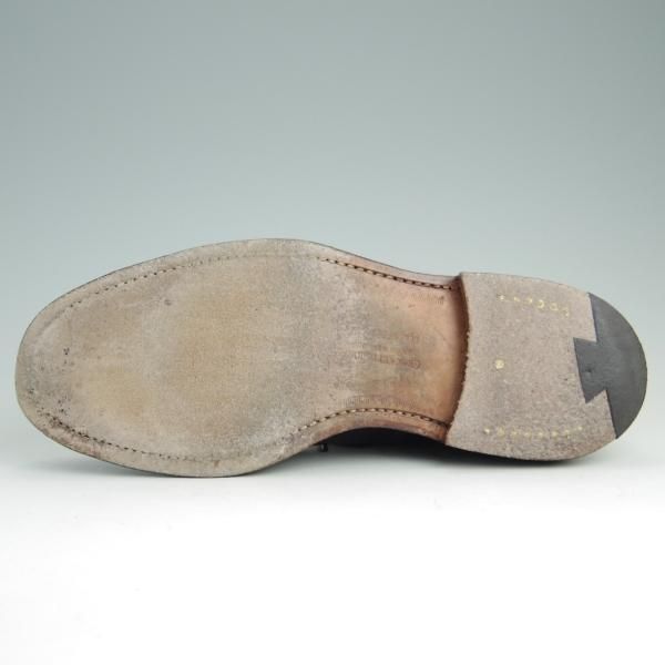 極上★クロケット&ジョーンズ 6.5E【貴重★コードバン仕様/GRASMERE】325ラスト/プレーントゥ/黒/メンズ/Crockett&Jones★e342
