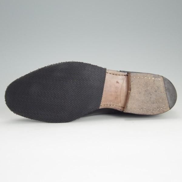 極上★チャーチ 70F/UK7【貴重★73ラスト/ディプロマット似寄り】Perth/4都市ロゴ/セミブローグ/カーフ/黒/メンズ/Church's★e349