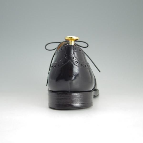 極上★チャーチ 70G/UK7【貴重★100ラスト/CHETWYND/チェットウインド】4都市ロゴ/フルブローグ/カーフ/黒/メンズ/Church's★e350