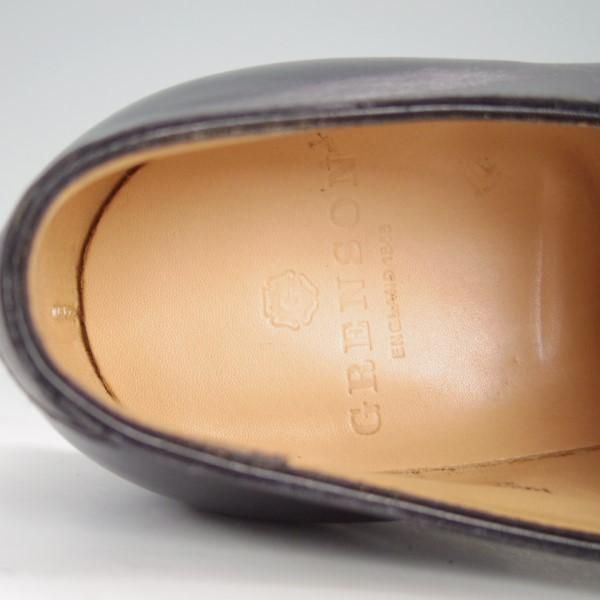 未使用★(英)グレンソン 7F【★ダブルモンク/36884-01】カーフ/黒/メンズ/GRENSON★e354