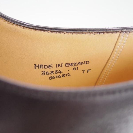 未使用★(英)グレンソン 7F【★ダブルモンク/36884-01】カーフ/黒/メンズ/GRENSON★e354