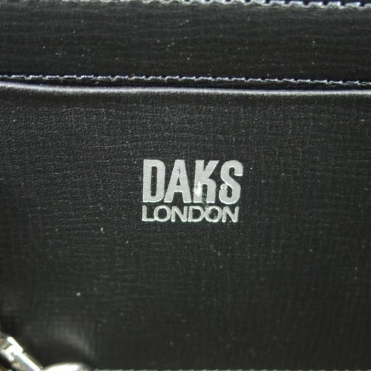 極上★(英)ダックス/DAKS【★ダレスバッグ】メンズ/ビジネス/バッグ/レザー/黒/ブリーフケース★N5474