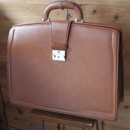 ★アクアスキュータム/Aquascutum【★ダレスバッグ】メンズ/ビジネス/バッグ/レザー/茶/ブリーフケース★N5475