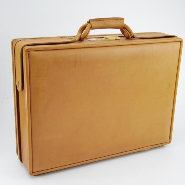 極上★(米)ハートマン/hartmann luggage【定価20万円以上★アタッシュケース】ベルティングレザー/メンズ/ビジネス/バッグ★N5476