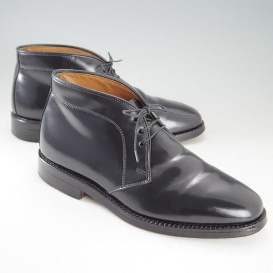 極上★(米)アレンエドモンズ 6.5E【コードバン仕様★チャッカブーツ/Chukka】黒/メンズ/ALLEN EDMONDS★e362