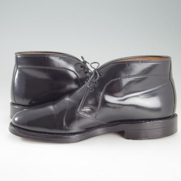 極上★(米)アレンエドモンズ 6.5E【コードバン仕様★チャッカブーツ/Chukka】黒/メンズ/ALLEN EDMONDS★e362