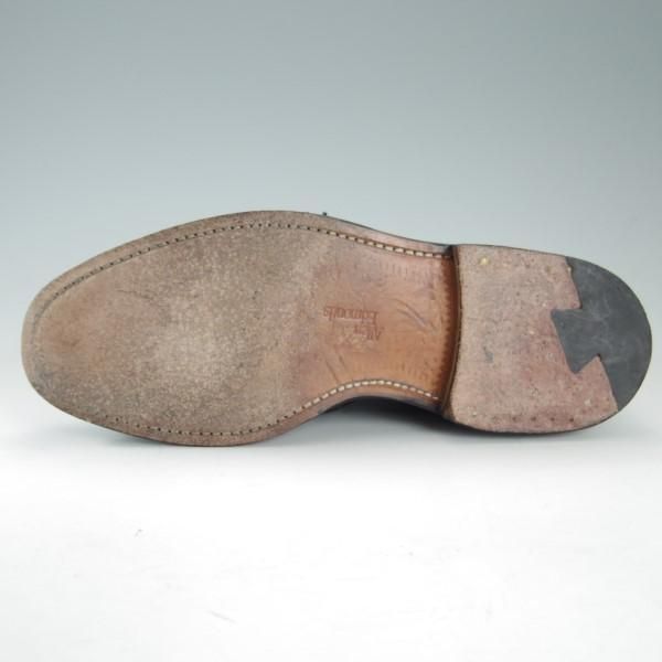 極上★(米)アレンエドモンズ 6.5E【コードバン仕様★チャッカブーツ/Chukka】黒/メンズ/ALLEN EDMONDS★e362