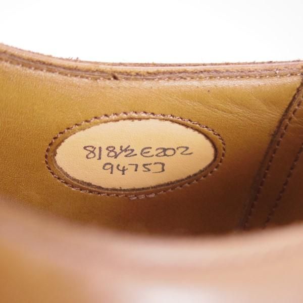極上★エドワードグリーン 8E【定価￥182,520-★バークレー/202ラスト/BERKELEY】パンチドキャップトゥ/カーフ/茶/EDWARD GREEN★e365