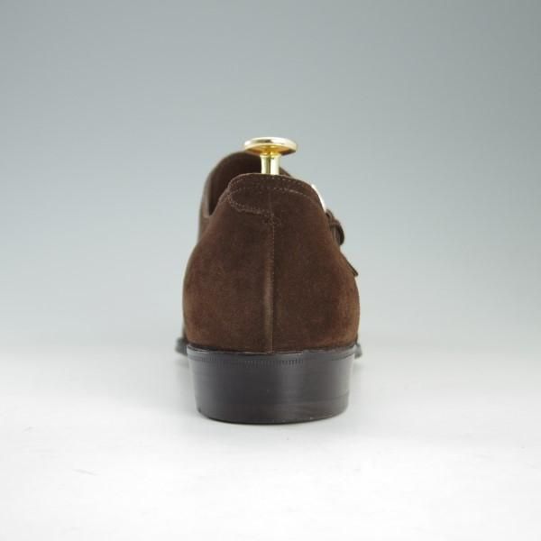 極上★(伊)エンツォ・ボナフェ SIZE 9.5【ビームス別注★ハンドソーンウェルテッド製法/九分仕立て】ダブルモンク/Enzo Bonafe★e366